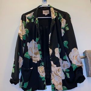 Forever 21 flower print Blazer